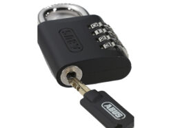 158KC/45mm Combination Padlock with Key Override