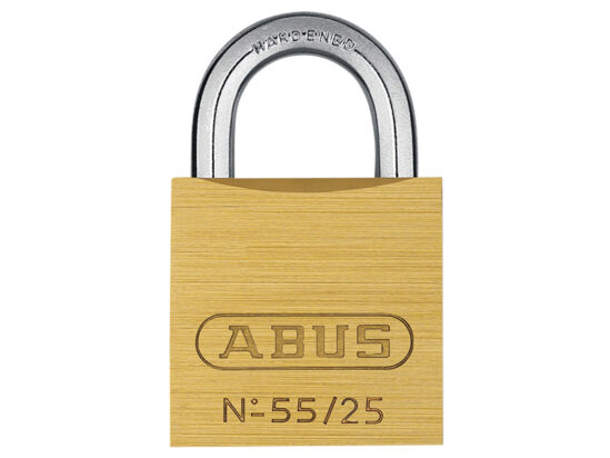 55/25mm Brass Padlock Carded