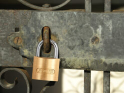 55/30mm Brass Padlock Carded