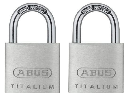 64TI/30mm TITALIUM™ Padlock Carded Twin Pack