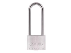 64TI/40mm TITALIUM™ Padlock 63mm Long Shackle Keyed Alike KA6412