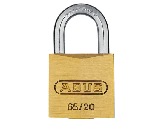 65/20mm Brass Padlock Carded