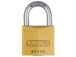 65/30mm Brass Padlock Carded