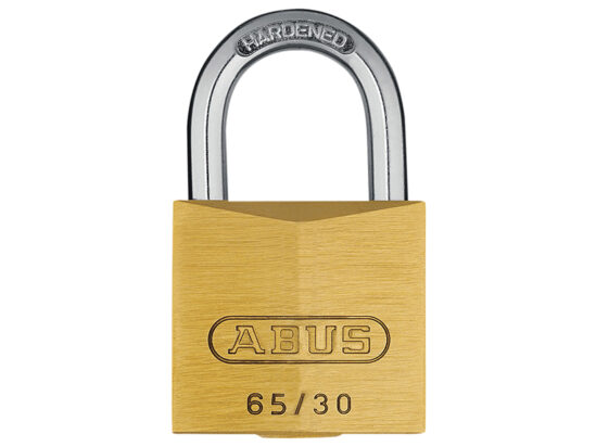 65/30mm Brass Padlock Carded