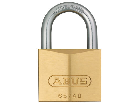 65/40mm Brass Padlock Carded