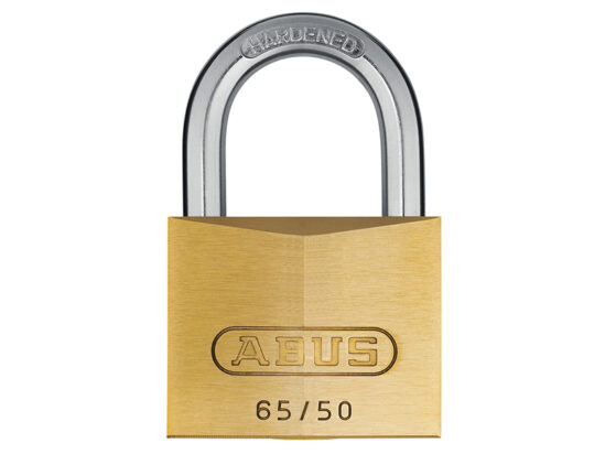 65/50mm Brass Padlock Carded