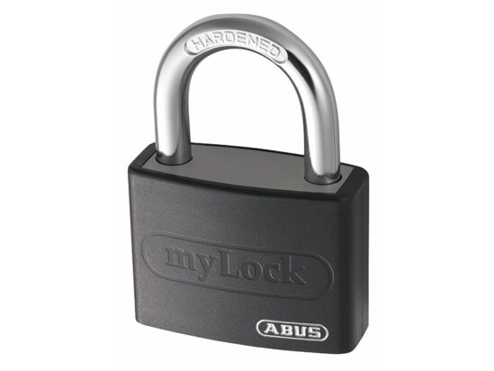 T65AL/40mm My Lock Aluminium Padlock Black Keyed Alike 6402