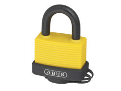 70AL/45mm Aluminium Padlock Yellow Keyed Alike 6401