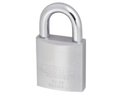 83/50mm Chrome Plated Brass Padlock