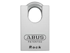 83/55mm Rock Hardened Steel Padlock Closed Shackle Keyed Alike 2745