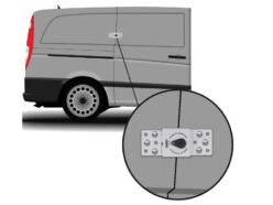 142 Series Sliding Door Van Lock & 26/70mm Diskus® Padlock