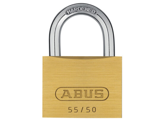 55/50mm Brass Padlock Keyed Alike 5502 - Image 2