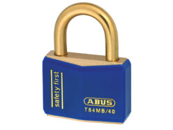 T84MB/40mm Blue Rustproof Padlock