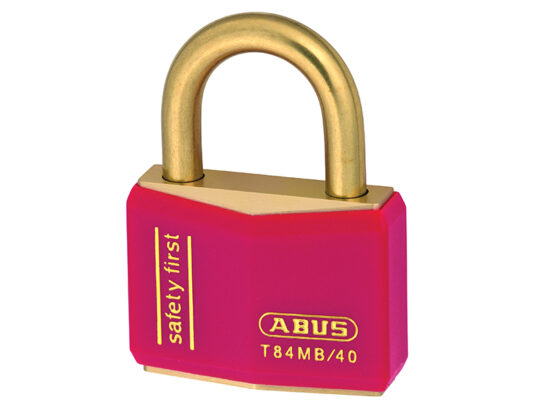 T84MB/40mm Red Rustproof Padlock - Image 2