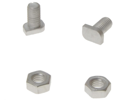 GH003 Cropped Glaze Bolts & Nuts Pack of 20 - Image 2