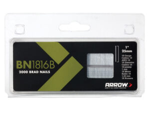 BN1816B Brad Nails 25mm Brown Head (Pack 2000)