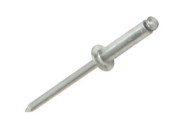 RSA 1/8IP Aluminium Rivets 1/8in Short Pack of 100