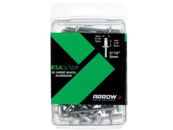 RSA 3/16IP Aluminium Rivets 3/16in Short Pack of 50