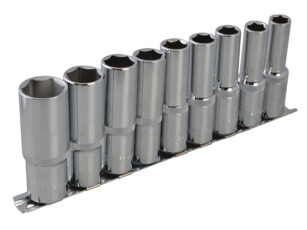 1/2in Drive Deep Socket Set, 9 Piece