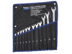 Extra Long Combination Spanner Set, 12 Piece