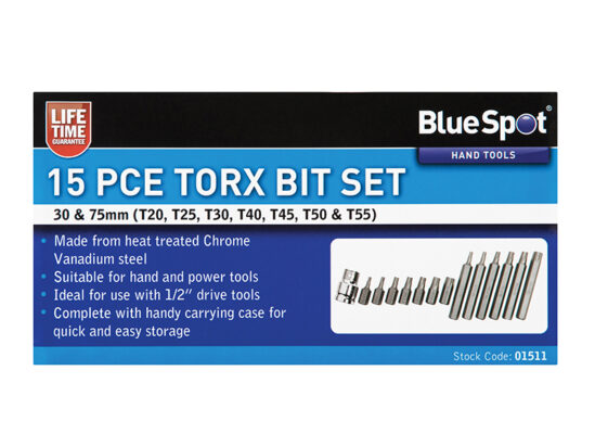 TORX Bit Set, 15 Piece - Image 2