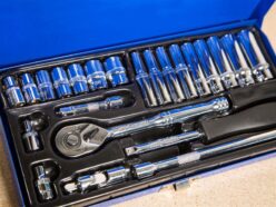 1/4in Metric Socket Set, 24 Piece