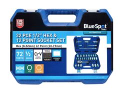 1/2in Hex & 12 Point Socket Set, 32 Piece