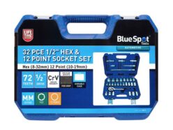 1/2in & 1/4in Metric Socket Set, 94 Piece