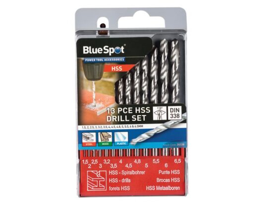 HSS Drill Set of 13 1.5-6.5mm - Image 2