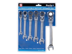 Flexible Head Ratchet Set, 6 Piece