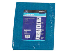 Blue Tarpaulin 1.9 x 2.9m (6 x 9ft)