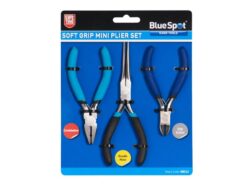 Soft Grip Mini Plier Set, 3 Piece