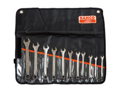 Chrome Polished Combination Spanner Set, 11 Piece