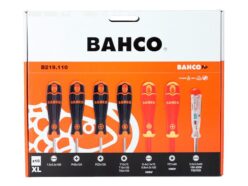 B219.110 BAHCOFIT XL Screwdriver Set, 10 Piece