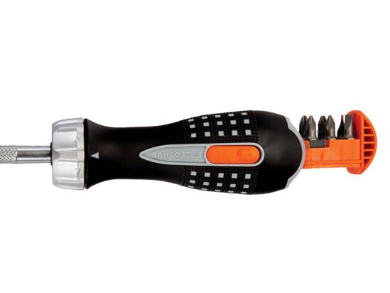 808050 Ratchet Screwdriver & 6 Bits - Image 2