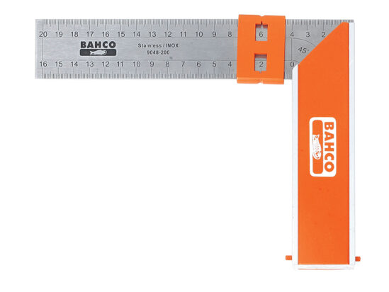 9048-400 Aluminium Block & Steel Try Square 400mm (16in)