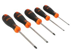 B219.015 BAHCOFIT Screwdriver Set, 5 Piece