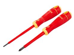 B220.002 BAHCOFIT Insulated Screwdriver Set, 2 Piece