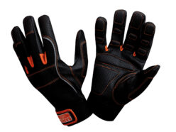 Power Tool Padded Palm Gloves – L (Size 10)