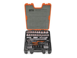 S800 1/4 & 1/2in Drive Socket Set, 77 Piece