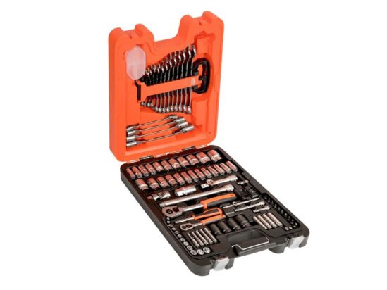 S87+7 1/4 & 1/2in Drive Socket & Spanner Set, 94 Piece - Image 3