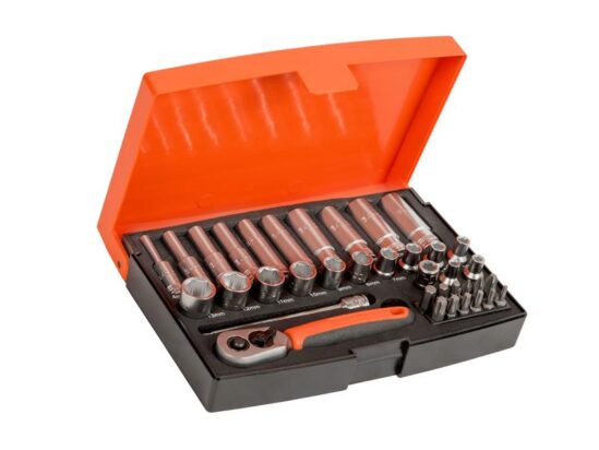 SL25L 1/4in Deep Drive Socket Set, 37 Piece - Image 2