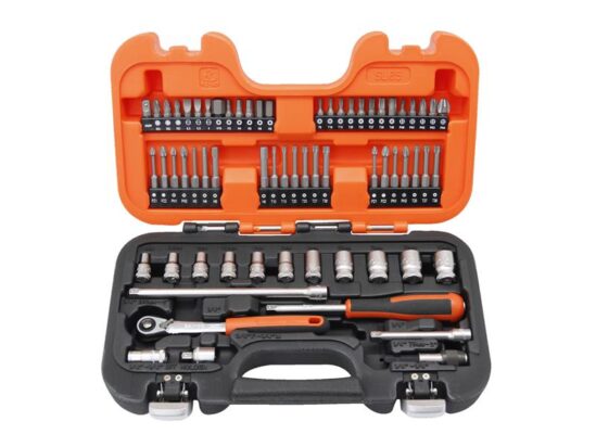 SL65 1/4in Drive Slim Socket Set, 65 Piece