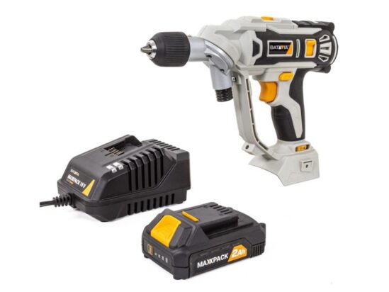 MAXXPACK Twin Drill & Screwdriver 18V 1 x 2.0Ah Li-ion