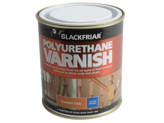 Polyurethane Varnish Satin Golden Oak 500ml