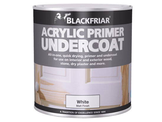 Quick Drying Acrylic Primer Undercoat Grey 250ml