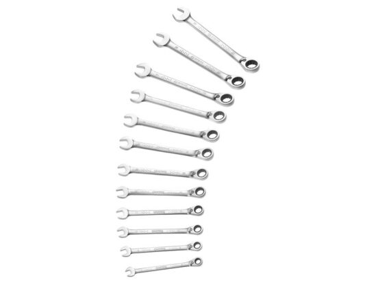 Ratchet Combination Spanner Set, 12 Piece - Image 2