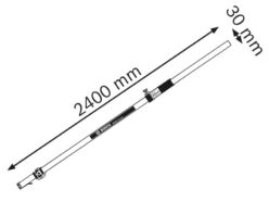 GR 240 Professional Measuring Rod