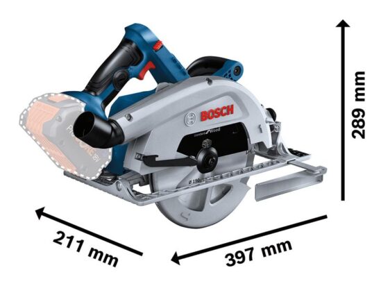 GKS 18V-68 C Professional BITURBO Circular Saw 18V 1 x 5.5Ah ProCORE18V Li-ion - Image 2