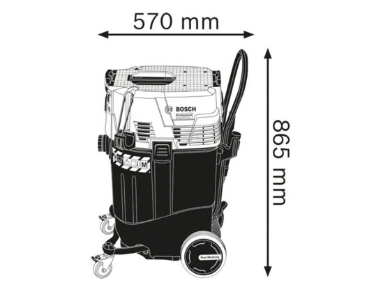 GAS 55 M AFC Professional M-Class Wet & Dry Vacuum 1200W 240V - Image 2